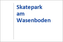 Der Flößerspielplatz in Krün bietet tolle Spielmöglichkeiten. • © skiwelt.de - Christian Schön