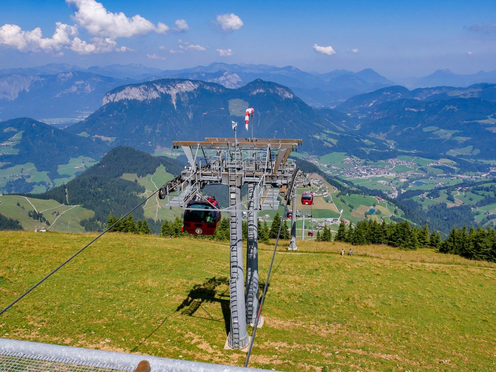 Gondelbahn Hohe Salve - Ausblick: eigentlich kaum zu toppen. - © alpintreff.de - Christian Schön