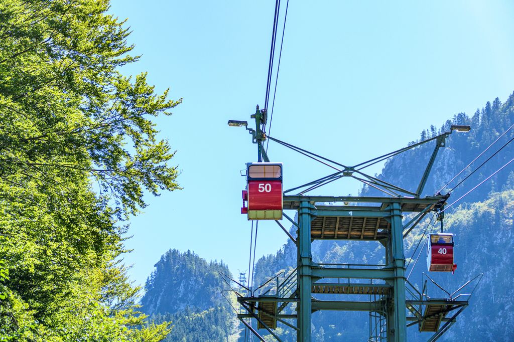 Höhenunterschied - Während der Fahrt legst Du 841 Höhenmeter zurück. - © alpintreff.de - Christian Schön