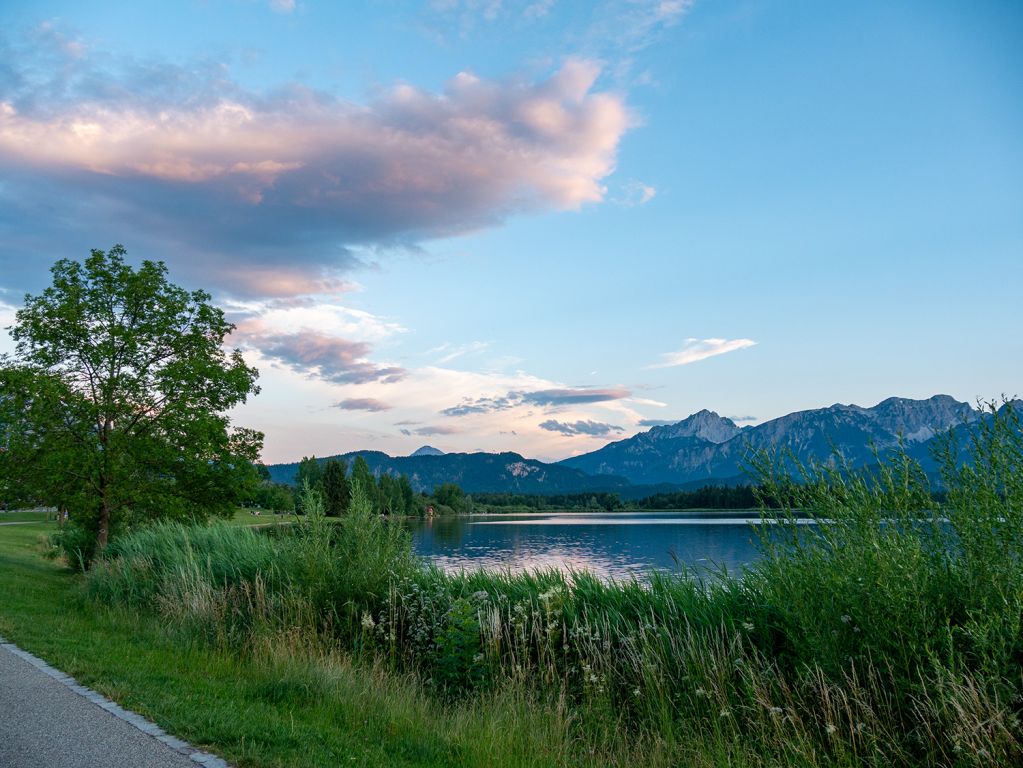 Hopfensee - Abendstimmung am Hopfensee. - © alpintreff.de - Christian Schön