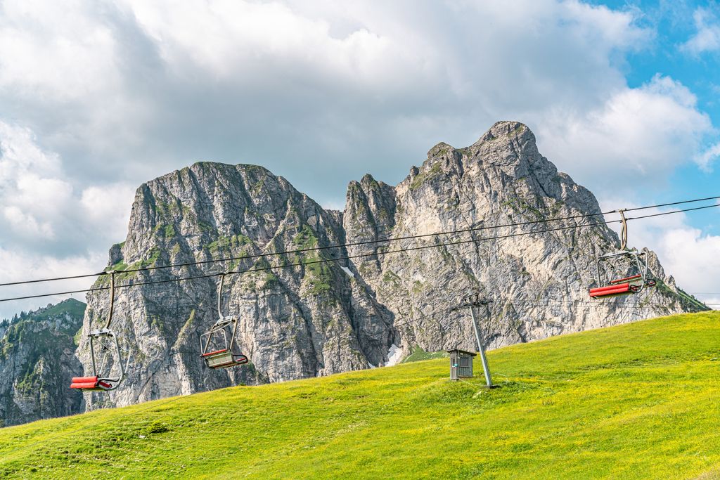 Hochalpbahn - Perfekte Aussichten mit der Hochalpbahn. - © Pfronten Tourismus, Michael Helmer