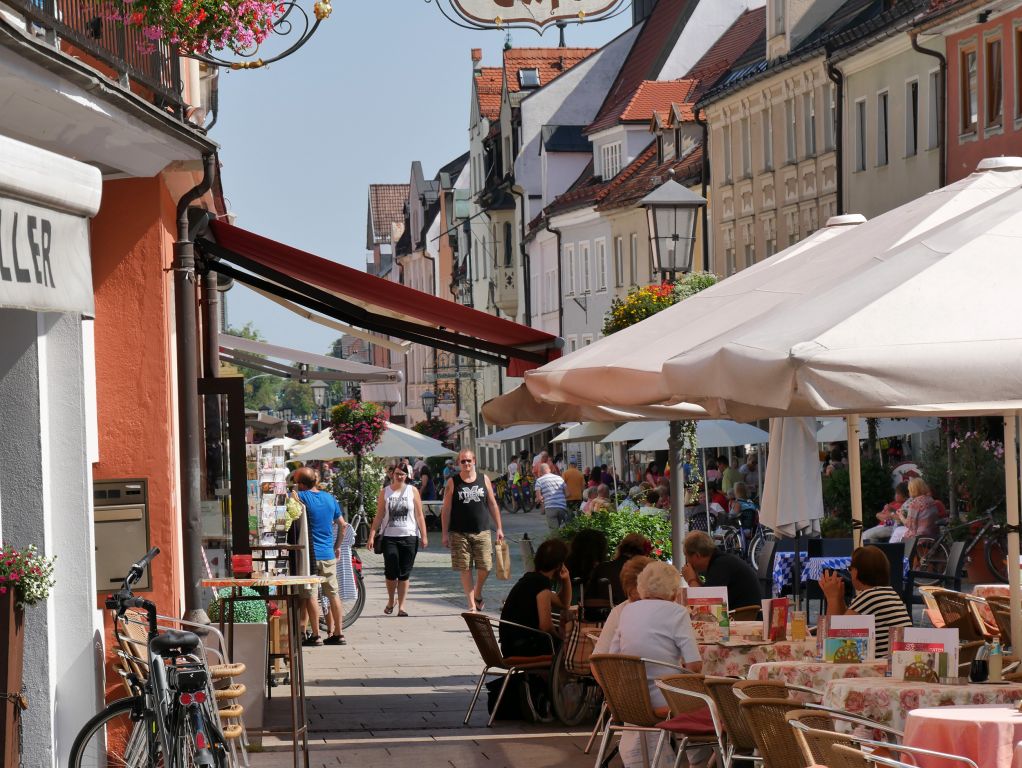 Altstadt Füssen - Cafés und Eisdielen... - © alpintreff.de - Christian Schön